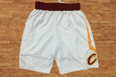 Maillot De Basket Cleveland Cavaliers Blanc Nike Short